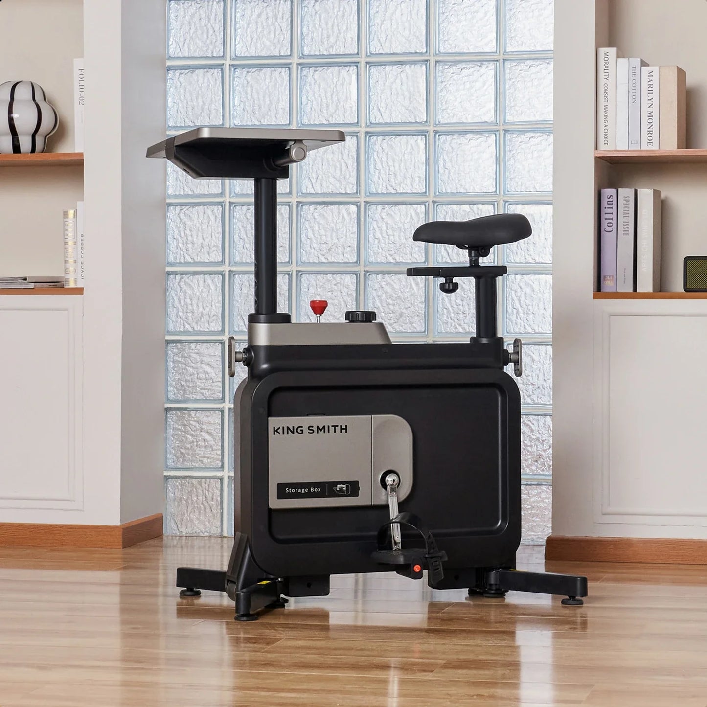 W1B 3 IN 1 Foldable Exercise Bike, Under Desk Bike
