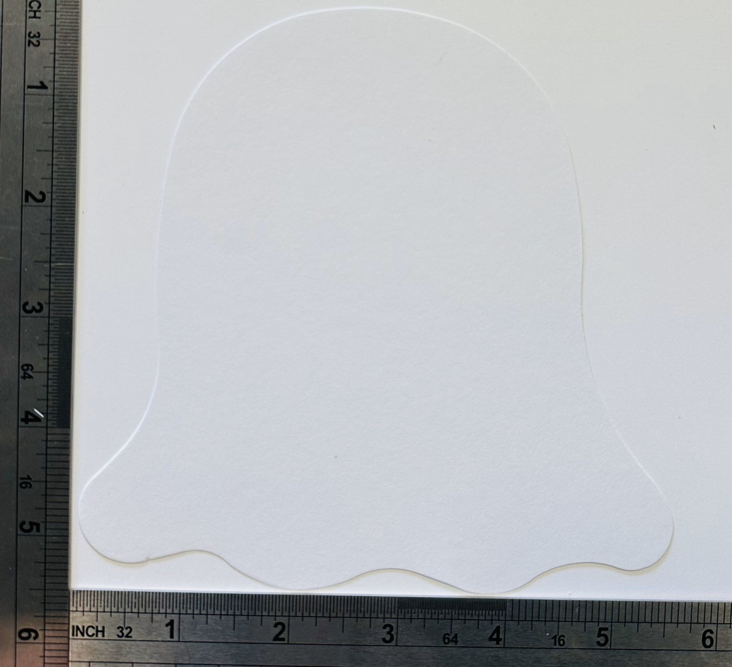 SHAPES ETC. Large Single Color - Ghost  Cut-Out