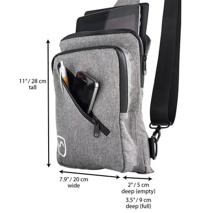 Shield Your Body SYB Sling Bag backpack with adjustable strap and compact design, ideal for everyday carrying.