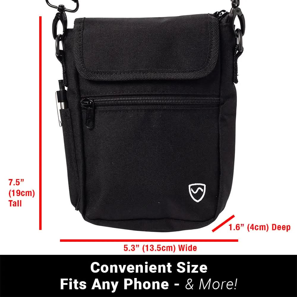 Shield Your Body SYB Phone Pouch Deluxe, stylish mobile phone accessory with secure closure and sleek design.