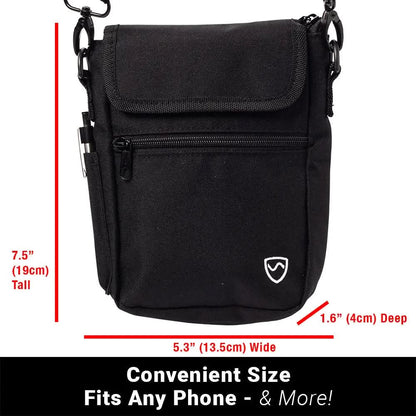 Shield Your Body SYB Phone Pouch Deluxe, stylish mobile phone accessory with secure closure and sleek design.