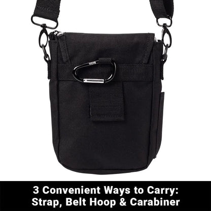 Shield Your Body SYB Phone Pouch Deluxe for mobile phones, featuring a protective, sleek design in black.