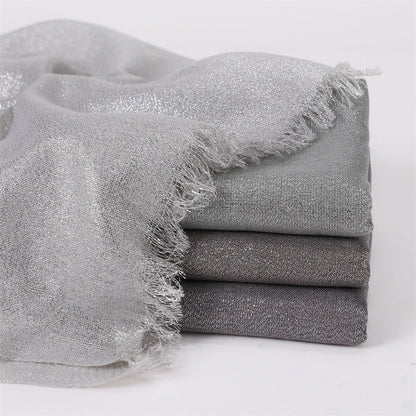 Shining Artificial Bright Silk Hijab (MH100)