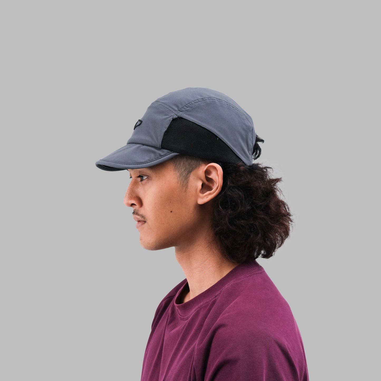 Blue grey Teflon™ air cap accessory by Shuren Projects, designed for precision and durability in technical applications.