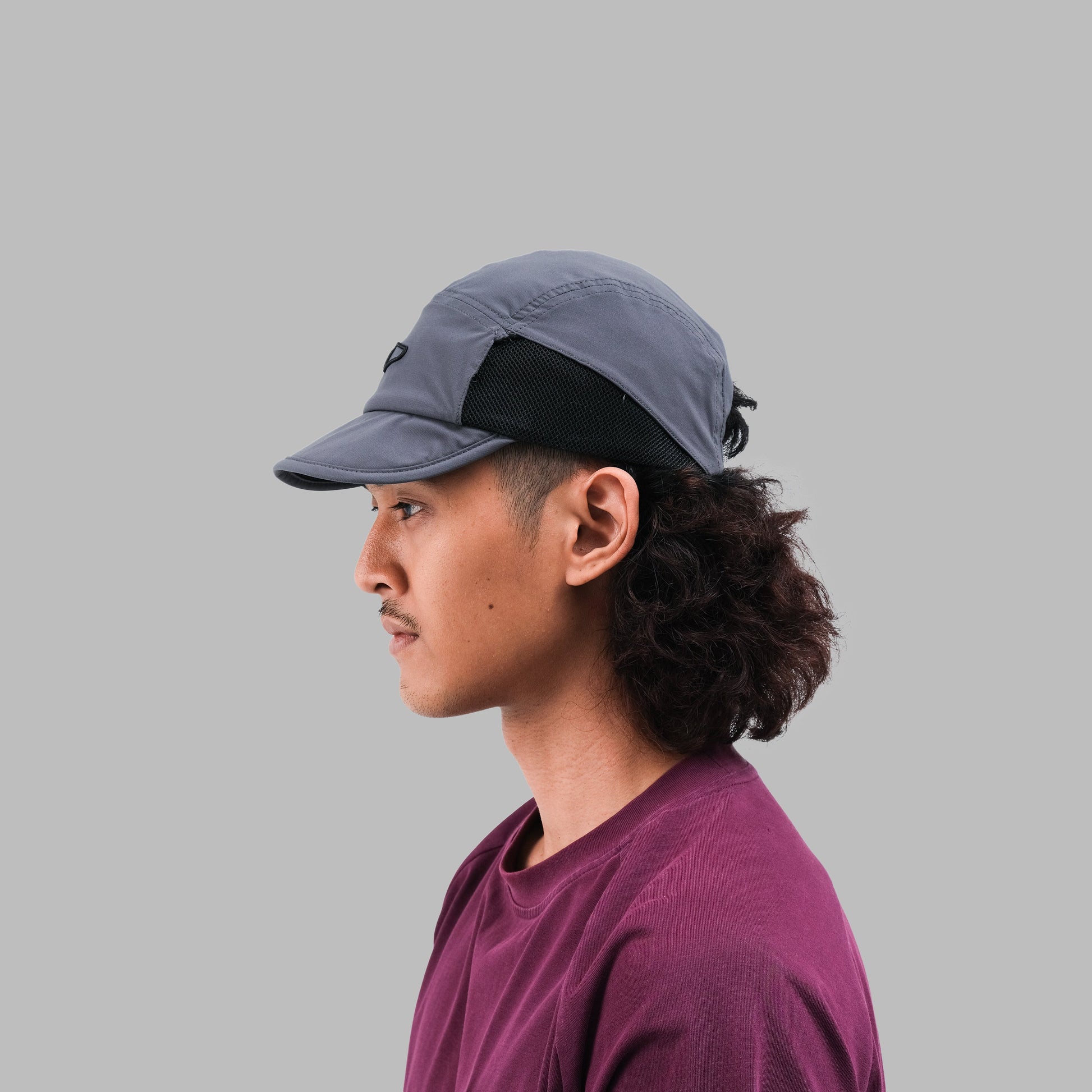 Blue grey Teflon™ air cap accessory by Shuren Projects, designed for precision and durability in technical applications.