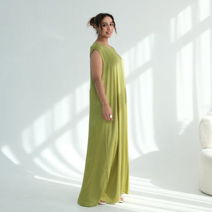 Sleeveless Maxi Dress(MA399)