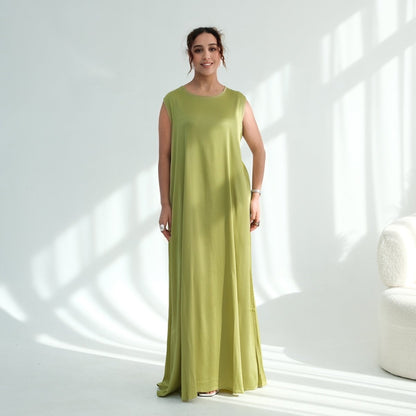 Sleeveless Maxi Dress(MA399)
