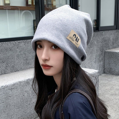 Slouchy Drawstring Beanie Hat(MAC304)