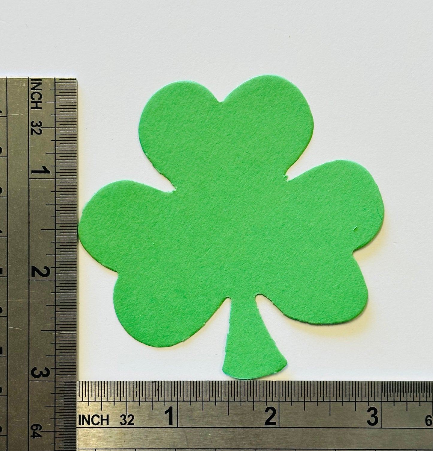 SHAPES ETC. Shamrock Single Color Creative Cut-Outs- 3"
