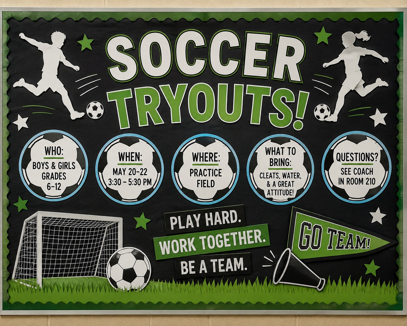 SHAPES ETC.  Large Notepad - Soccerball