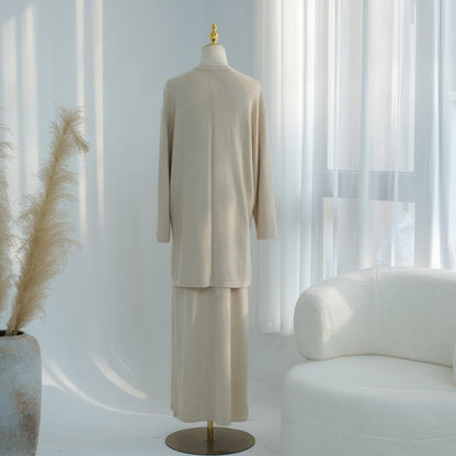 Soft Knit Three-Piece Set(MOA284)