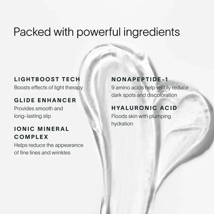Solawave 4-in-1 Red Light Therapy Wand and Activating Serum Kit in rose gold, skincare tools for facial rejuvenation and skin health