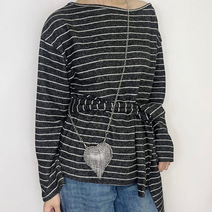 Sparkling Heart-Shaped Crossbody Bag Everyday Glam Diamond-Studded Mini Purse (MAC279)