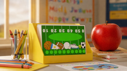 SHAPES ETC. Incentive Punch Cards - Sports