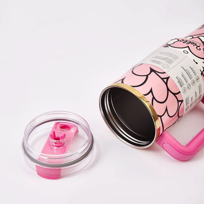 Stanley x Hello Kitty Sweet Hearts Glitter Tumbler [Limited Edition] - TrendDora
