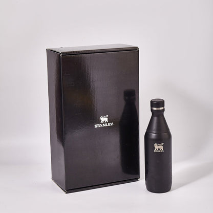 Stanley x JENNIE Midnight Bloom All Day Slim Luxe Bottle – Black Limited Edition