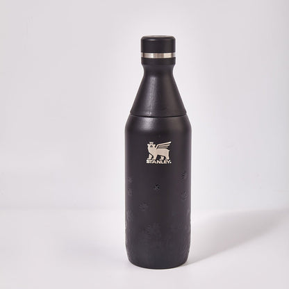 Stanley x JENNIE Midnight Bloom All Day Slim Luxe Bottle – Black Limited Edition