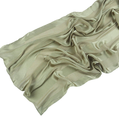 Striped Crinkle Chiffon Hijab with Organic Texture (MH143)