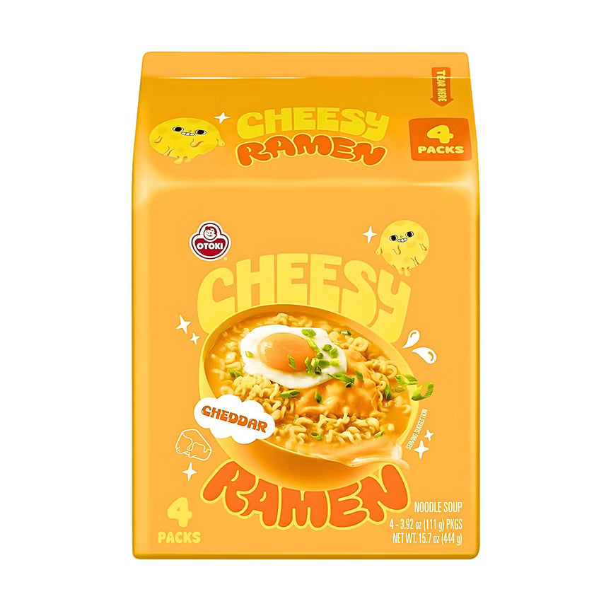 Otoki Stir Fry Cheesy Ramen by Sweet Palace, featuring creamy spicy cheddar and mascarpone in a flavorful ramen dish.
