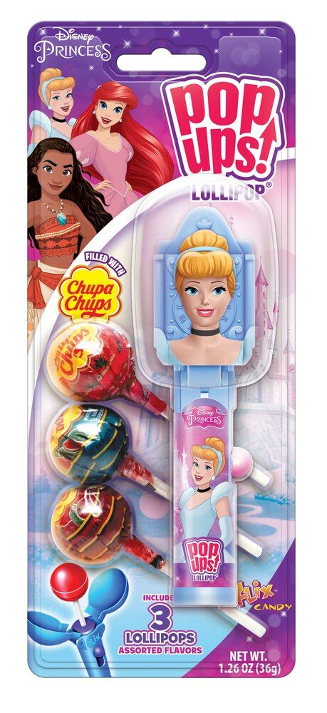 Colorful Disney Princess Pop Ups by Sweet Palace featuring beloved princess characters on a vibrant display.
