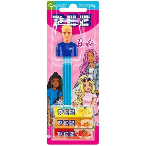 PEZ Barbie™ candy dispenser by Sweet Palace featuring Barbie with black hair and a classic pose.