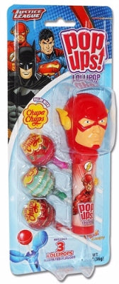 Sweet Palace Justice League Batman Pop Ups featuring colorful superhero character illustrations on a fun pop-up design.
