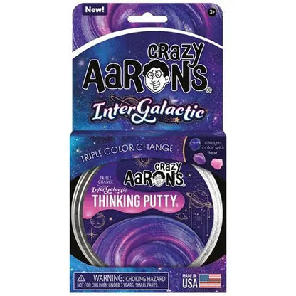 Crazy Aaron's Thinking Putty in Better Butter by Sweet Palace, vibrant, moldable silicone putty with a smooth, buttery texture.