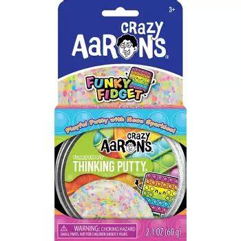 Sweet Palace Crazy Aaron's Thinking Putty in Better Butter color, stretchy and moldable toy for stress relief and sensory play.