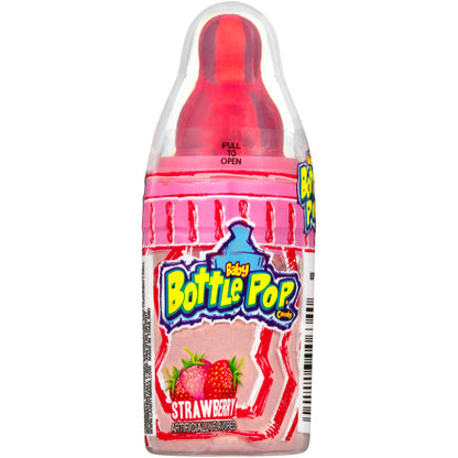 Sweet Palace Baby Bottle Pop candy in a small bottle with colorful lollipop inside, fun treat for kids.
