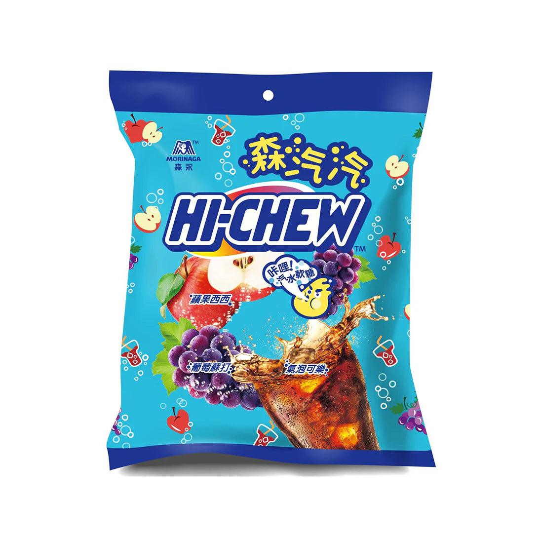 Sweet Palace Hi-Chew Soda candy pack featuring colorful, fruit-flavored chewy candies in vibrant packaging.