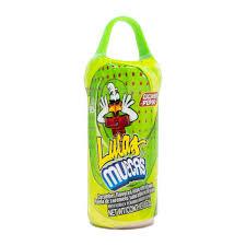 Sweet Palace Lucas Muecas Cucumber candy in a colorful wrapper, featuring vibrant green cucumber flavor branding.