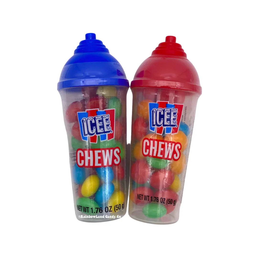 Sweet Palace Icee Spray & Squeeze Candy, colorful candy with spray and squeeze features, fun treat for all ages.