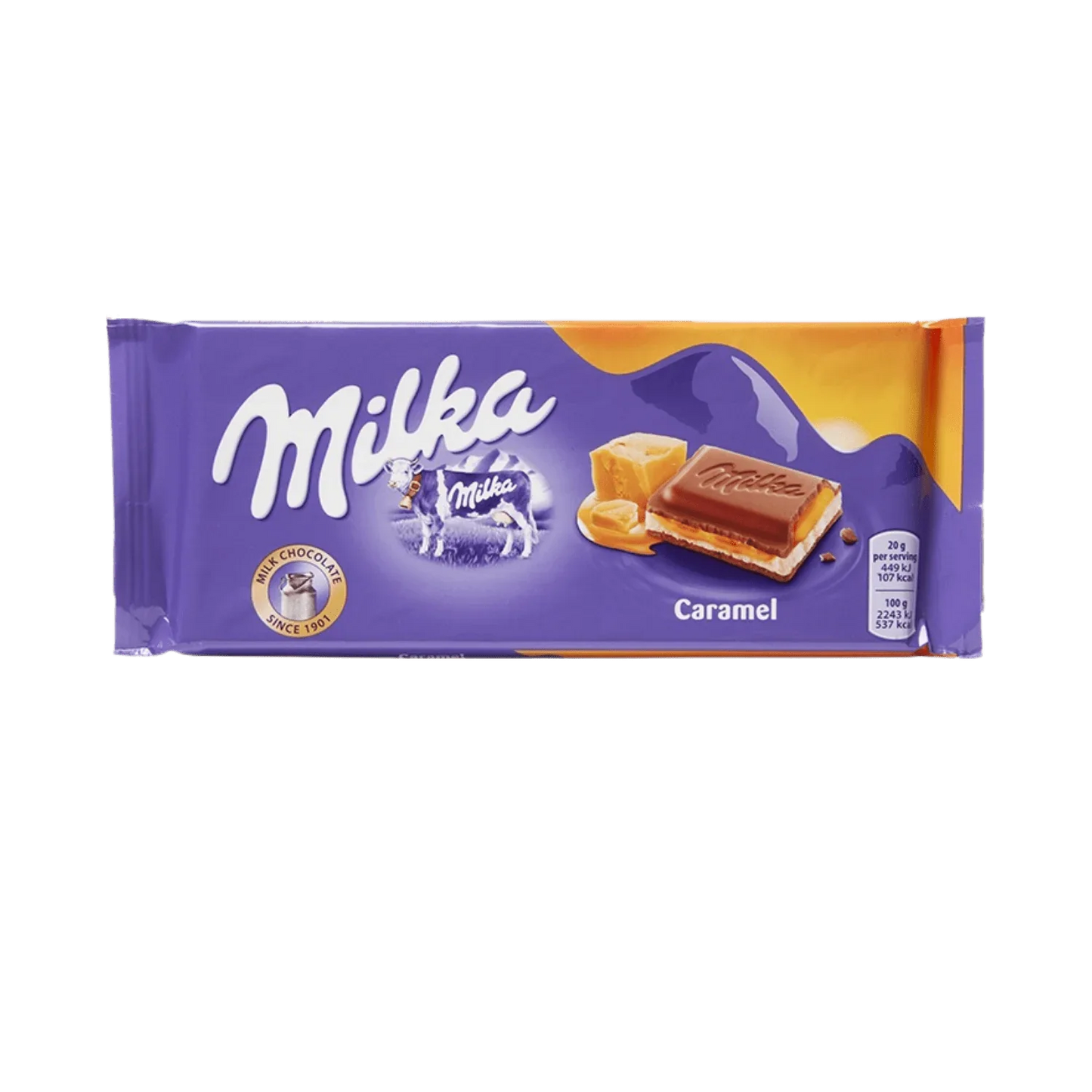 Assorted Milka Chocolates by Sweet Palace, featuring creamy alpine milk candies in colorful packaging.