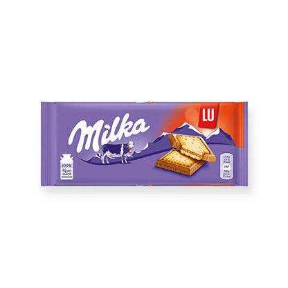 Sweet Palace Milka chocolates in Alpine Milk flavor, featuring creamy milk chocolate candies with purple packaging and Milka branding.