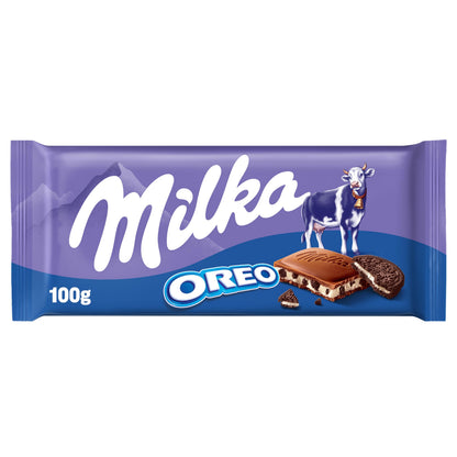 Sweet Palace Milka chocolates candy in Alpine Milk flavor, featuring chocolate bars with creamy milk filling and purple packaging.