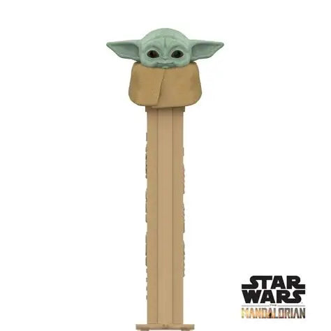 Chewbacca PEZ dispenser from Star Wars by Sweet Palace featuring detailed Wookiee character in colorful plastic.