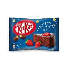 Sweet Palace KitKat chocolate strawberry cake chocolates, featuring layered cake with strawberry and chocolate flavors.