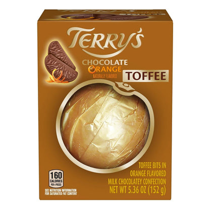 Sweet Palace Terry Chocolate Orange chocolates featuring a peeled orange-shaped chocolate with segments and a rich, smooth texture.