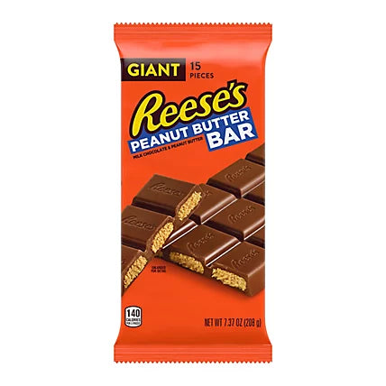 Sweet Palace Reese's chocolates and cups in colorful wrappers, showcasing the classic peanut butter cups and assorted chocolates.