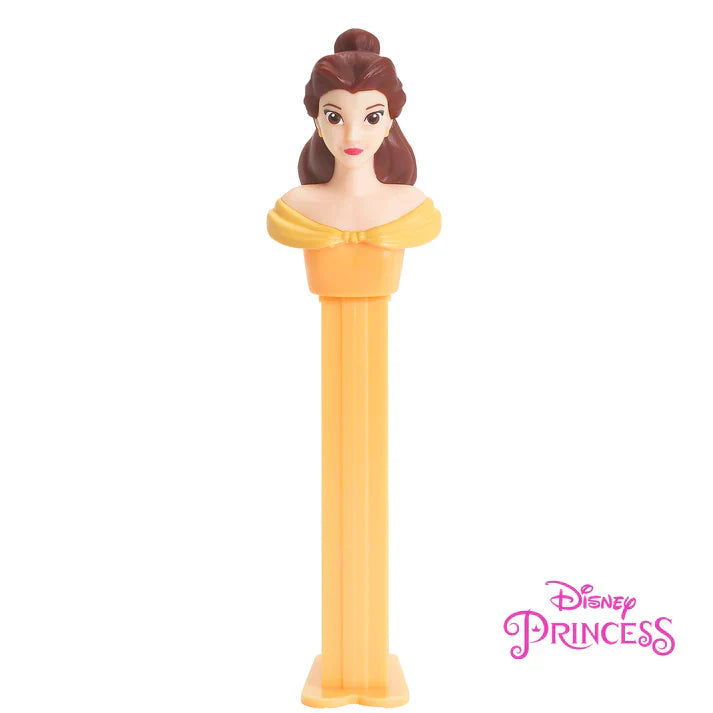 Sweet Palace PEZ Disney Princesses collection featuring Cinderella character in colorful packaging.