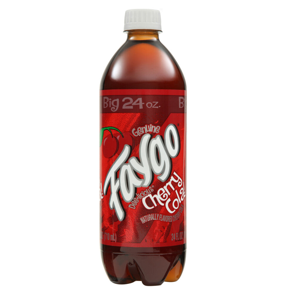 Sweet Palace Faygo Cotton Candy Soda in a 23oz bottle, featuring colorful branding and a cotton candy flavor on the label.