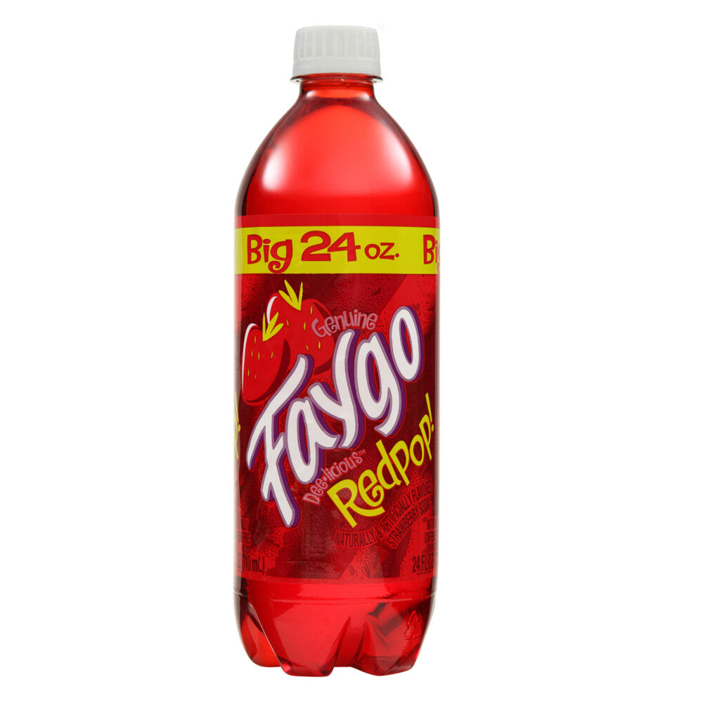 Sweet Palace Faygo Cotton Candy Soda 24.23oz bottle with colorful label and vibrant cotton candy flavor branding