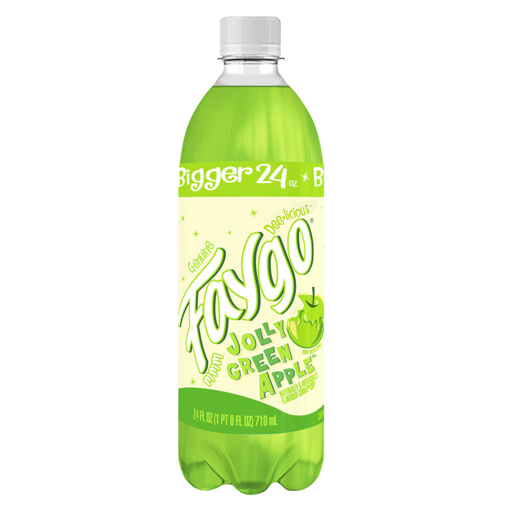 Sweet Palace Faygo Cotton Candy Soda in a 23oz bottle, with colorful label and vibrant cotton candy flavor branding.