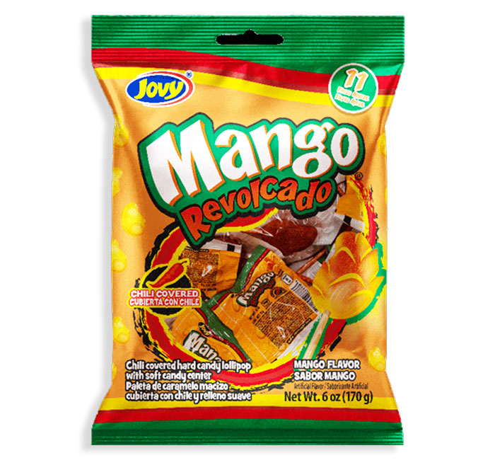 Sweet Palace Jovy Mango Revolcado dessert in a bowl with fresh mango chunks and creamy texture, ready to enjoy.