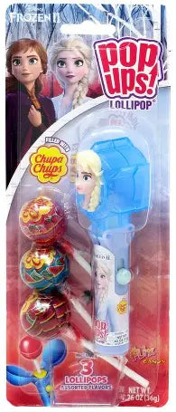 Frozen Elsa Pop-Ups from Sweet Palace featuring character images on colorful packaging.
