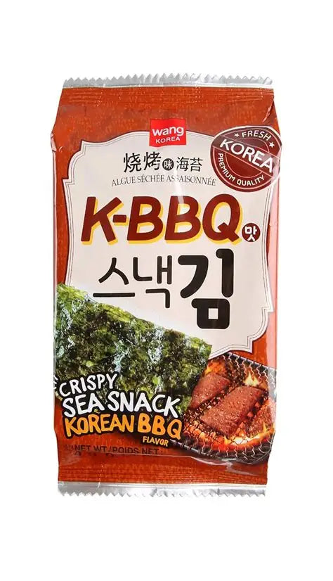 Sweet Palace fire-roasted seaweed snack pack, crispy and flavorful nori sheets for healthy snacking.