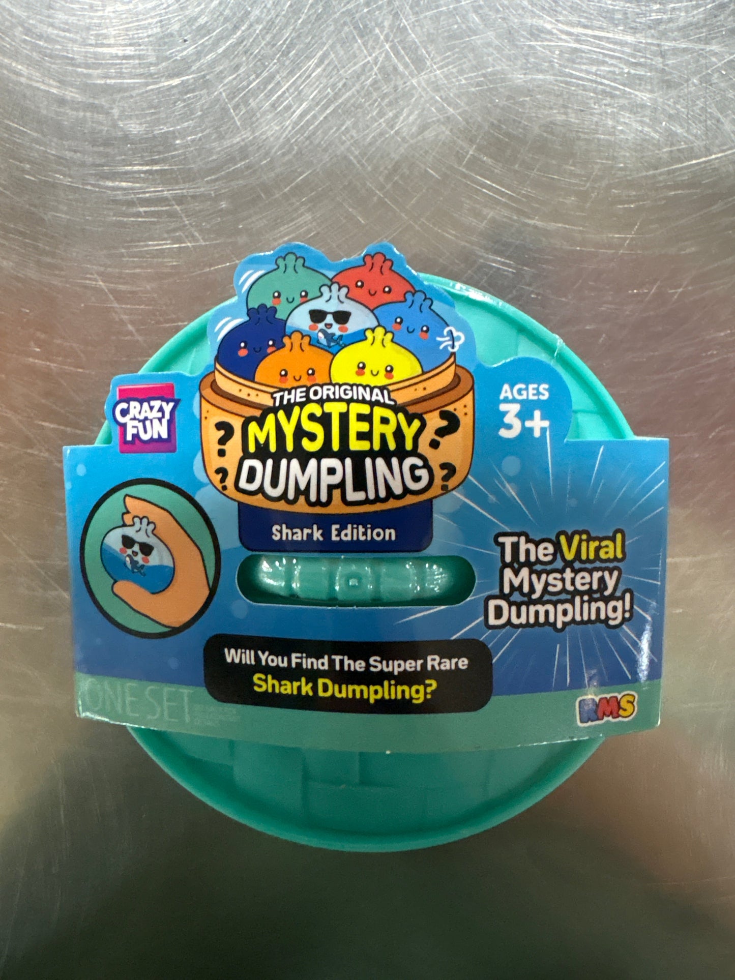 RMS® Original Squishy Dumplings by Sweet Palace, soft and colorful squishy toy with a realistic dumpling design.