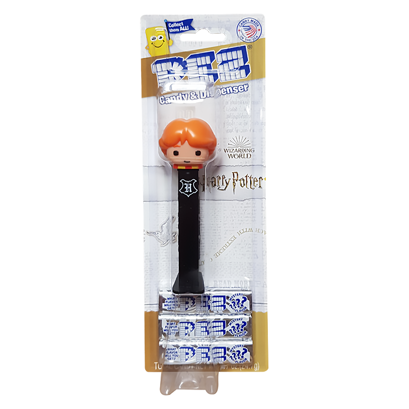 PEZ Harry Potter collectible candy dispenser featuring Harry Potter character from Sweet Palace, detailed and colorful design.
