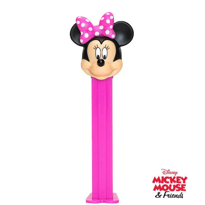 PEZ Mickey & Friends dispenser featuring Mickey Mouse from Sweet Palace, colorful plastic character with Pez candy compartment