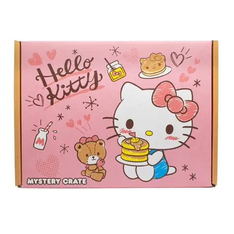 Hello Kitty Mystery Crate by Sweet Palace, featuring a colorful box with Hello Kitty themed surprises and collectibles.
